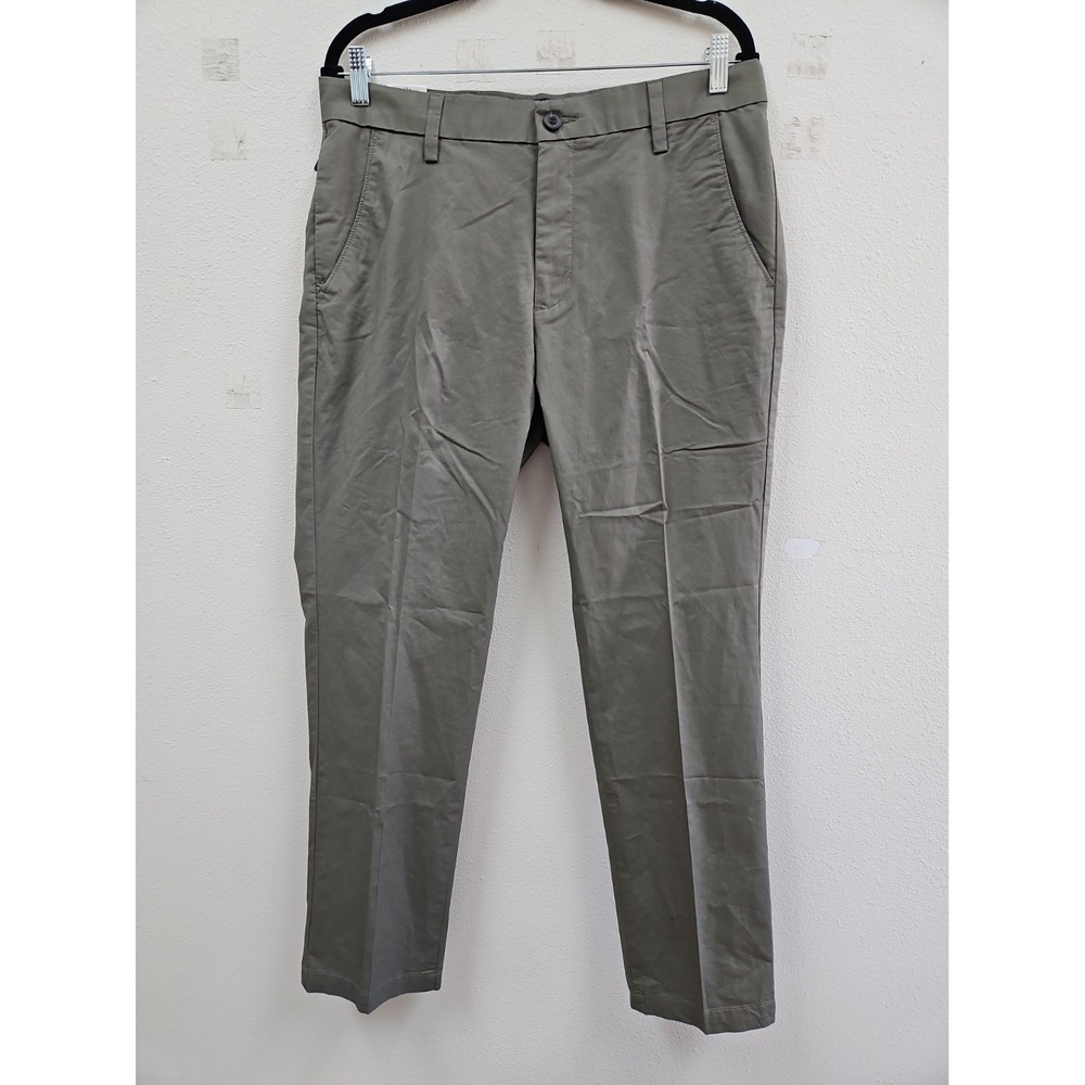 DOCKERS Workday Khaki Slim Fit Pants 32 ×29 Stretch Flexible NWT